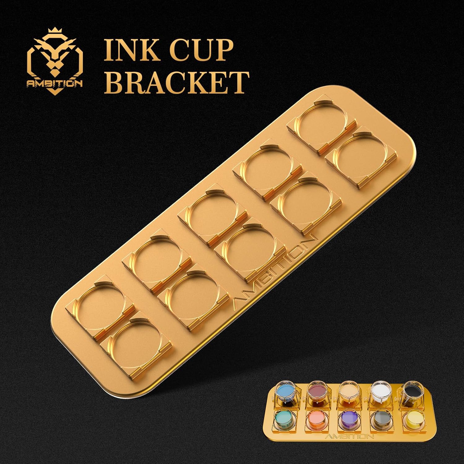 Ambition Tattoo Ink Cup Bracket