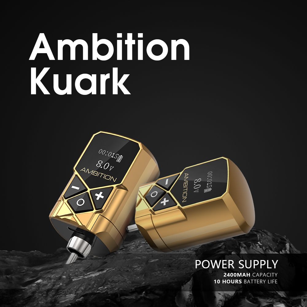 Ambition Kuark Mini RCA Tattoo Power Supply