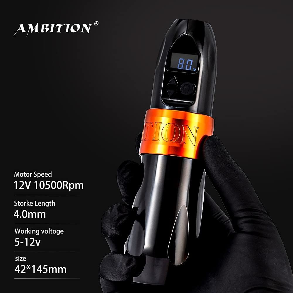 Tattoo Kit | Ambition Troll Wireless Tattoo Machine Kit