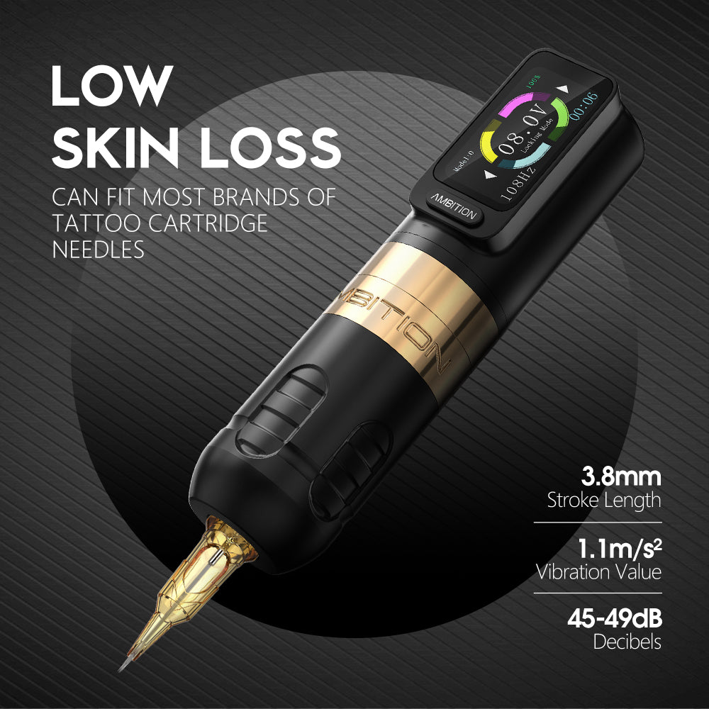 Ambition Zetton Wireless Tattoo Pen Machine