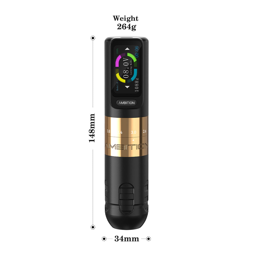 Ambition Seher Wireless Tattoo Pen Machine